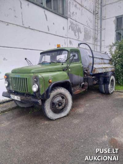Krovininis automobilis GAZ 53 (srutovėžis) parduodamas aukcione nuo 810 EUR