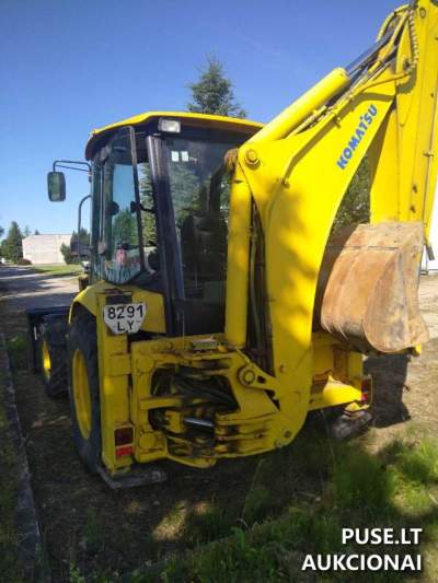 Krautuvas KOMATSU WB 93R-5 2006m. parduodamas aukcione nuo 34830 EUR