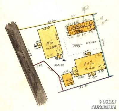 Mažas 17.47 kv.m butas Panevėžyje Sodų g. pradinė kaina 5472 EUR Turto banko aukcione