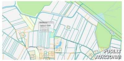 Žemės ūkio sklypas Žemaitkiemio kaime, Šilutės rajone, pradinė kaina 2400 EUR