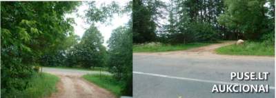 Parduodama 0.549 ha žemės ūkio paskirties sklypo dalis Vilniaus rajone, Glitiškių sen., 61600 EUR