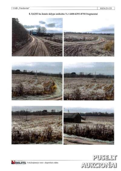 Žemės sklypas Kaišiadorių rajone, Lapainios kaime, parduodamas aukcione nuo 2080 EUR