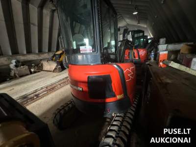 Mini Ekskavatorius EUROCOMACH ES-35.2 ZT aukcione pradine kaina 7500 EUR