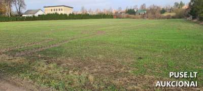 Valstybinės žemės sklypo aukcionas Šiaulių r. Kuršėnų mieste, Sodo g. 38, pradinė kaina 48515 EUR