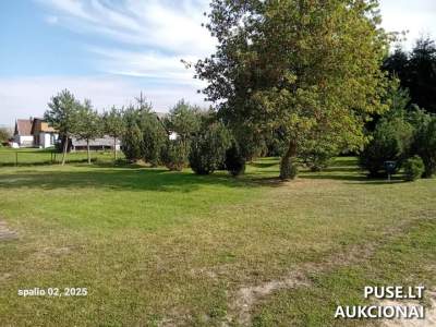 Valstybinės žemės sklypas Rokiškio r. sav., Juodupės miestelyje, Žemaitės g. 1, pradinė kaina 1804 EUR