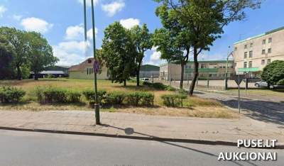 Žemės sklypas Klaipėdoje, Naujoji Uosto g. 21, parduodamas aukcione nuo 183173 EUR