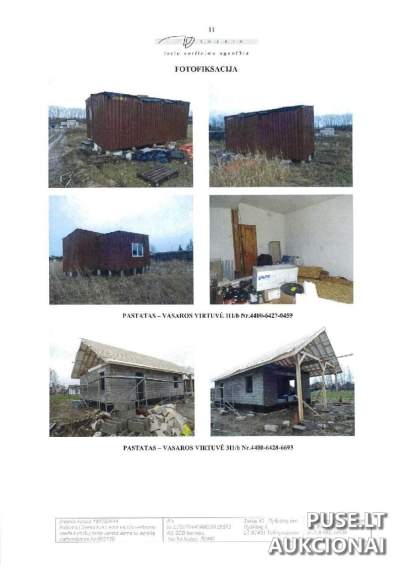 Vasaros virtuvė Klaipėdos rajone, Geležies g. 4, pradinė kaina 6400 EUR