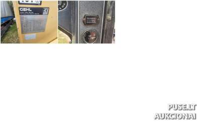 Krautuvo Gehl SL 4640 TURBO pirmoji parduodama aukcione kaina nuo 8000 EUR