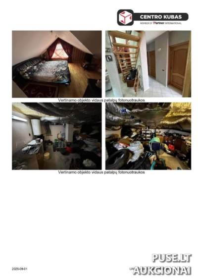 Žemės sklypas ir 100 kv.m namas Vilniuje, Babinių Sodų 2-ojoje g. pradinė kaina 224800 EUR