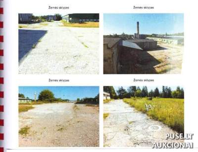 Pramoninės paskirties žemės sklypas Trakų rajone, Semeniškių k. 1, 3.69 ha, pradinė kaina 473600 EUR