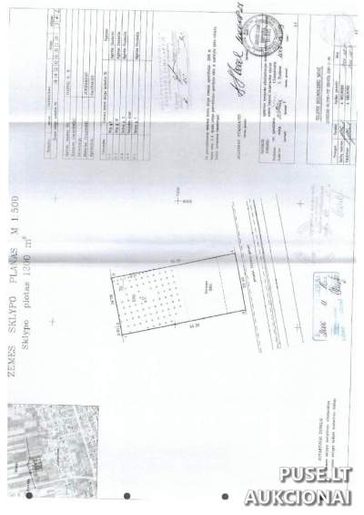 Parduodamas 0.12 ha žemės sklypas gyvenamajai statybai Jurbarke, Dainų g. 9, pradinė kaina 4296 EUR