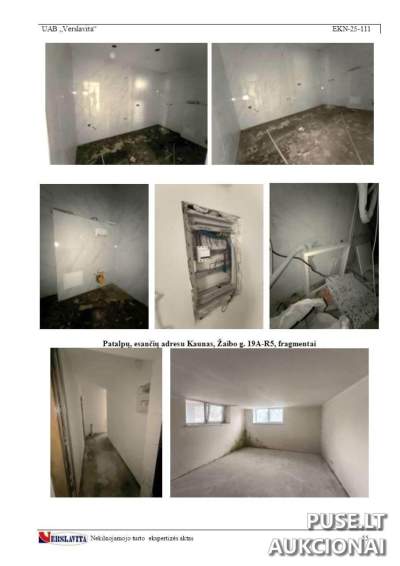 Komercinės patalpos Kaune, Žaibo g. 19A, aukcionas nuo 426600 EUR - Viešbučio paskirties 72 kv.m plotas