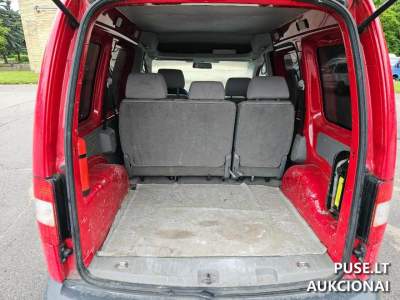 Krovininis automobilis VW Caddy 2005 m. dyzelinas su defektais aukcione nuo 600 EUR