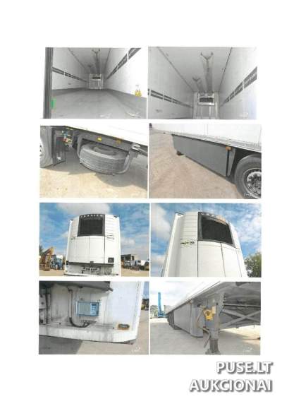 Parduodama šaldymo puspriekabė SCHMITZ SKO 24 antrankios varžytynėse nuo 10817 EUR