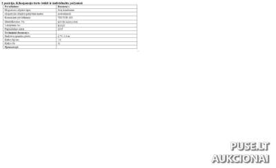 Javų kombainas Rostselmash VECTOR 420 antstolių varžytynėse nuo 31280 EUR