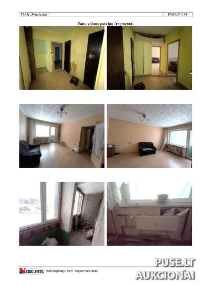 Pirmosios kategorijos butas Jonavoje, Chemikų g. 60, pradinė kaina 46400 EUR