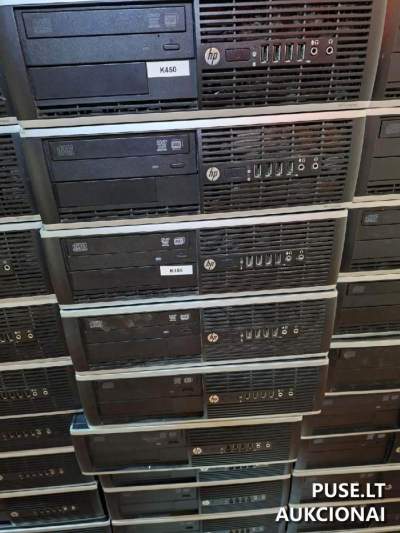 20 naudotų kompiuterių be kietųjų diskų aukcionas pradine kaina 100 EUR