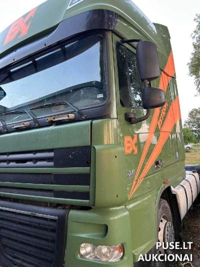 Vilkikas DAF XF105.410 krovininis automobilis aukcione nuo 4160 EUR