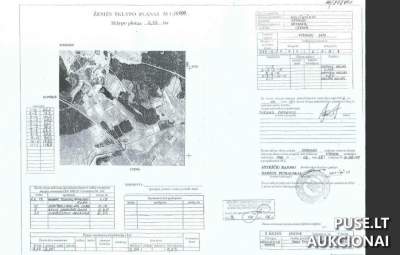 Žemės sklypo dalis Anykščių rajone, Miliūniškio kaime, pradinė kaina 1400 EUR