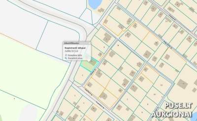 Žemės ūkio paskirties sklypas Kauno rajone, Dubravų k., Vilties g. 4, pradinė kaina 4504 EUR