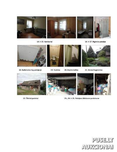 Žemės sklypas su gyvenamuoju namu Kaune, Medekšinės g. 2A, pradinė kaina 108600 EUR