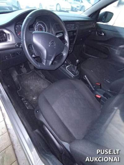 Lengvasis automobilis Citroen C-Elysse pradinė kaina 1400 EUR, parduodamas pakartotiniame aukcione