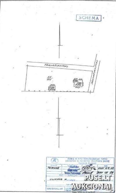 Žemės ūkio sklypas Vilniuje, Kelmijos Sodų 81-oji g. 47, pradinė kaina 24480 EUR