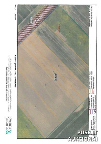 Žemės ūkio paskirties sklypas Joniškio rajone, Stanelių kaime, 0.20 ha, už 834 EUR pradinę kainą
