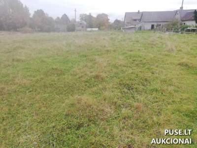 Išnuomojamas valstybinis žemės sklypas Telšių r. sav. Varnių m. su 84 EUR pradine kaina