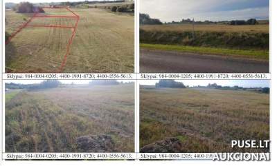 Žemės ūkio paskirties sklypas Trakų r. sav., Padvarionių k. - 0,1497 ha, pradinė kaina 3144 EUR