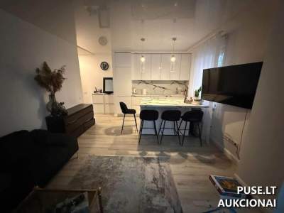 Dvipusčiai apartamentai Vilniuje, Švitrigailos g. 16B, 45 kv.m. pradinė kaina 175200 EUR