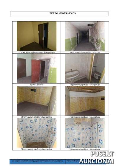 Pramoninės/Negyvenamos patalpos Kaune, Draugystės g. 19, 20.80 kv. m, pradinė kaina 3500 EUR