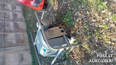 Motopompos pardavimas aukcione Vilniuje, pradinė kaina 140 EUR - metalo laužo pardavimas