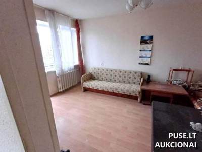 Mažas 25.61 kv.m. butas Klaipėdoje Baltijos pr. už 44300 EUR, Paskelbtas Turto banko aukcione