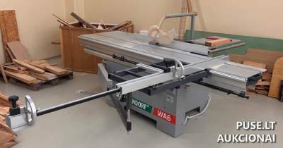 Formatinio pjovimo staklės WA6 aukcione Utenoje, pradinė kaina 2000 EUR - Mašinos ir įrengimai