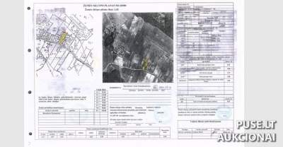 1/2 Žemės sklypo dalis Širvintų r. Vyšnialaukio k. aukcione nuo 9777 EUR