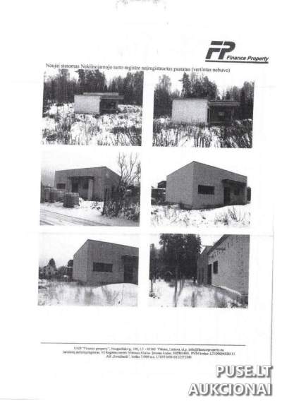 Parduodamas 1/1 žemės sklypas su nebaigtu statiniu Kaišiadorių r. sav. - Dovainonių k. vos nuo 16000 EUR