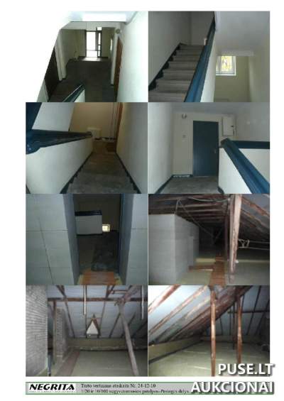 Patalpos Kaune Trakų g. 31, 1/20 dalis, 16767 EUR, parduodama aukcione