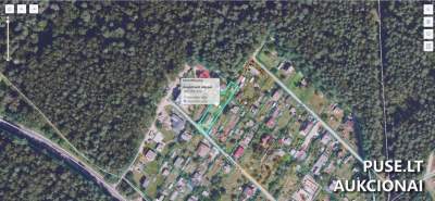 Žemės sklypas Vilniuje, Miškinių Sodų g. 35, 0.0798 ha, pradinė kaina 31200 EUR