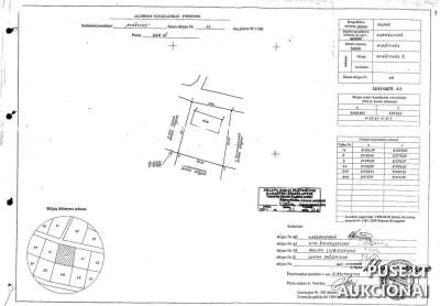 Žemės ūkio paskirties sodo sklypo 1/2 dalis Kauno r., Rykštynėse — 39060 EUR
