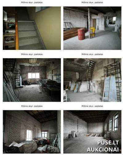 Gamybinis/administracinis pastatas Radviliškyje, Šiaulių g. 2C, pradinė kaina 180800 EUR