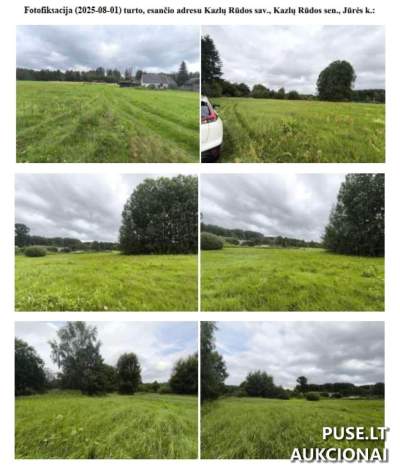 Žemės ūkio paskirties sklypas Kazlų Rūdos sav. Jūrės kaime, 0.7253 ha, pradinė kaina 4000 EUR