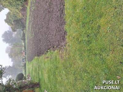 Žemės sklypas Šakių r. sav., Kudirkos Naumiesčio m., Bažnyčios g. 5, pradinė kaina 1294 EUR