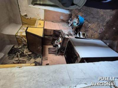 1 kambario butas Radviliškio rajone, Linkaičių kaime, Pušyno g. 6, pradinė kaina 2130 EUR