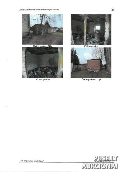 Pigūs 31 kv.m butas Vabalninke, Žolinės g. 15-1, pradinė kaina 365 EUR