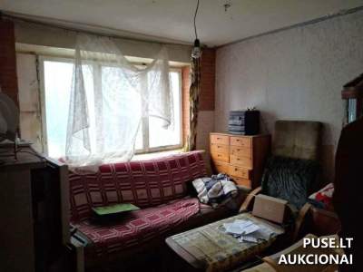 Kambarys Anykščiuose, M. Valančiaus g. 4, pradinė kaina 3664 EUR