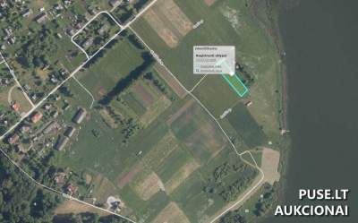 Žemės sklypas Rokiškio r. sav. Salų miestelyje 0.1800 ha pardavimas pradinė kaina 528 EUR