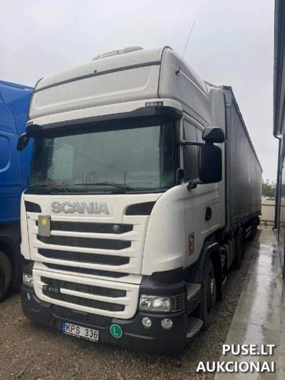 Parduodamas krovininis automobilis vilkikas SCANIA R410 2016m. už 19000 EUR