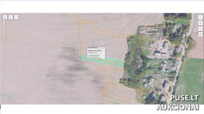 Žemės ūkio paskirties žemės sklypas Kelmės r. Kuršų k. 0.10 ha 236 EUR