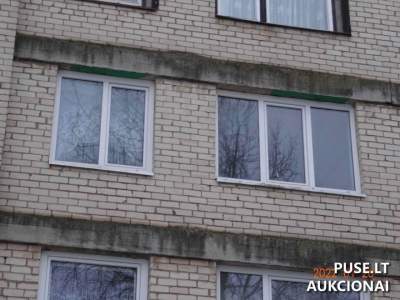 3 kambarių buto dalis Naujojoje Akmenėje, V. Kudirkos g. 15, pradinė kaina 7600 EUR